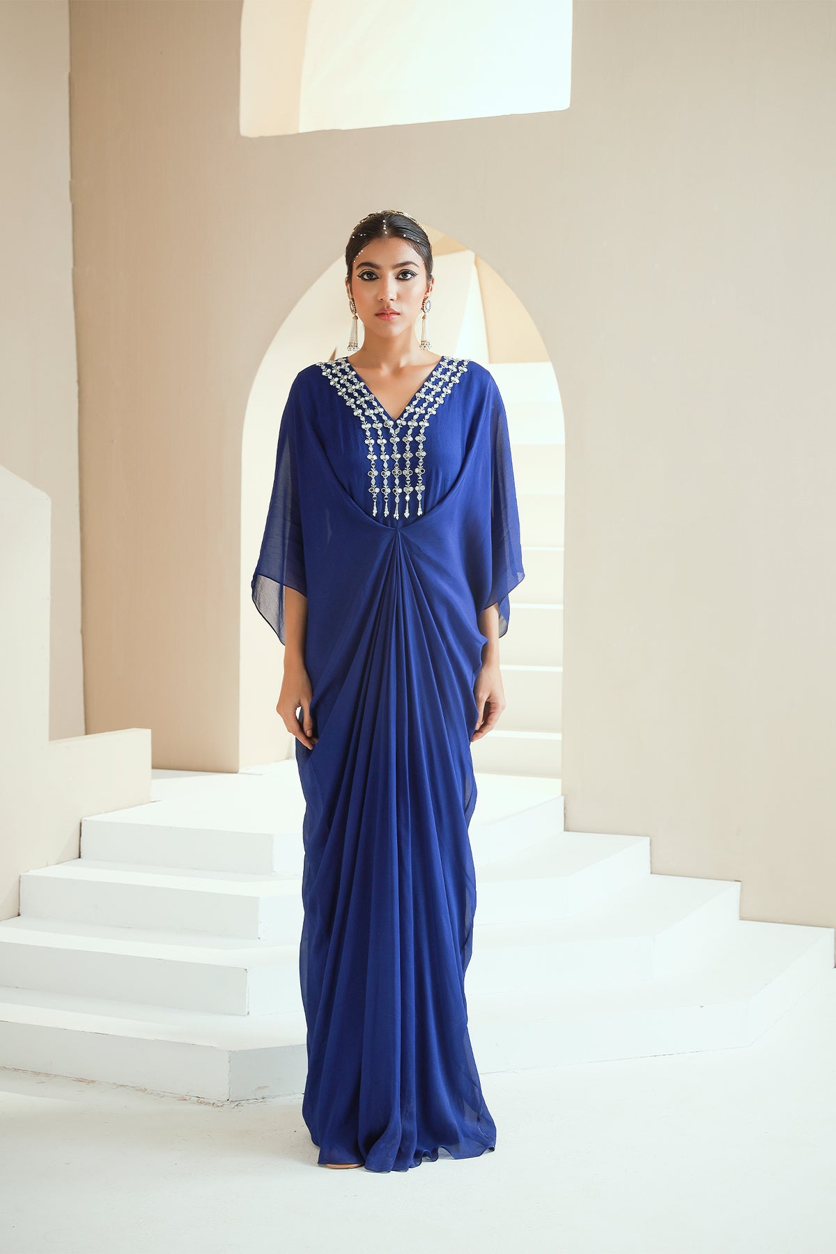 Electric Blue kaftan SeemaThukral Electric Blue kaftan SeemaThukral
