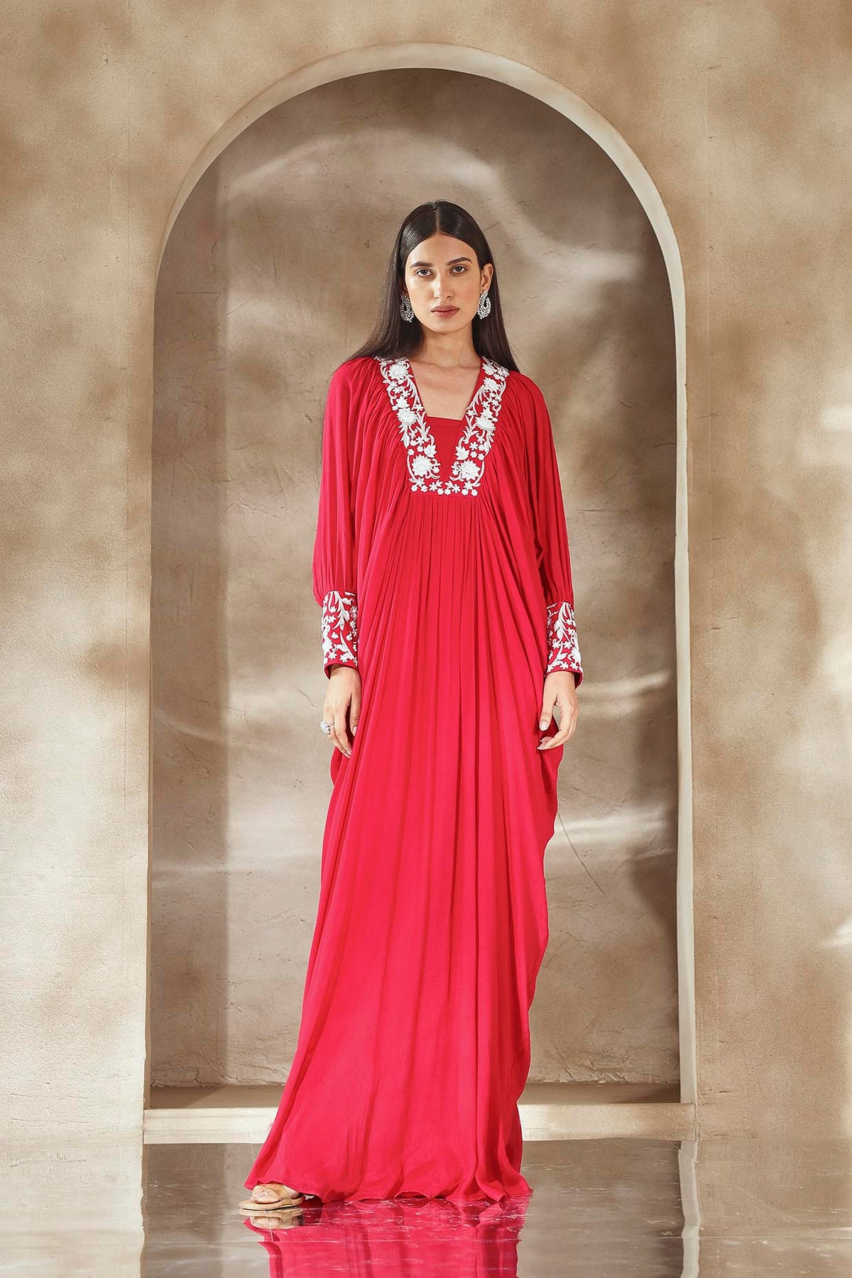 Raspberry Pink Kaftan